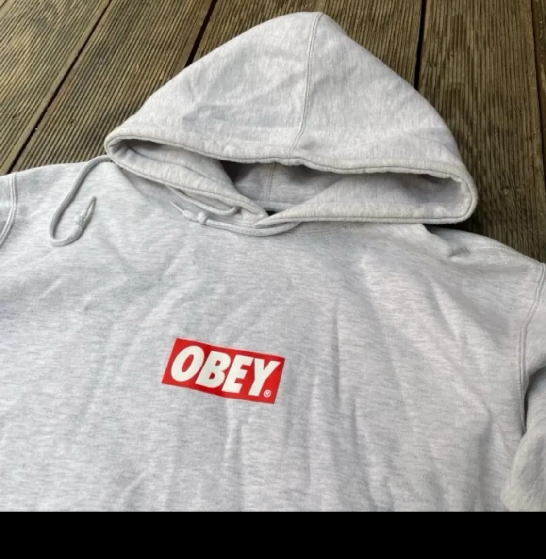 오베이 후드 그레이 L 상품이미지2