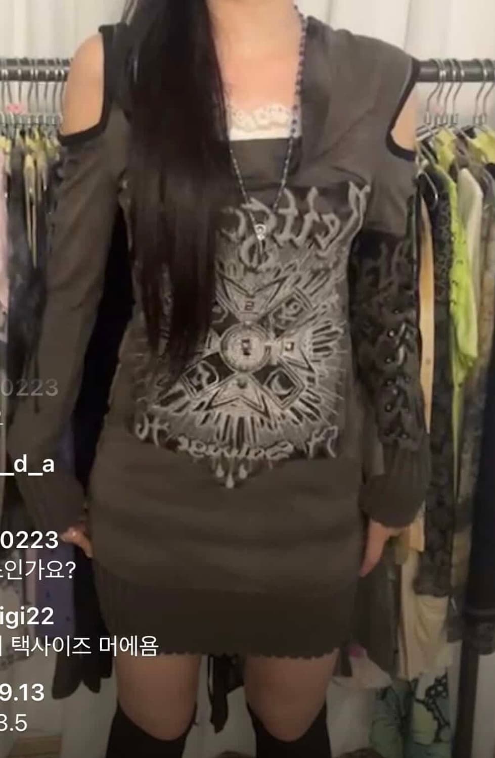 레이어룸 셀비지 원피스 상품이미지1