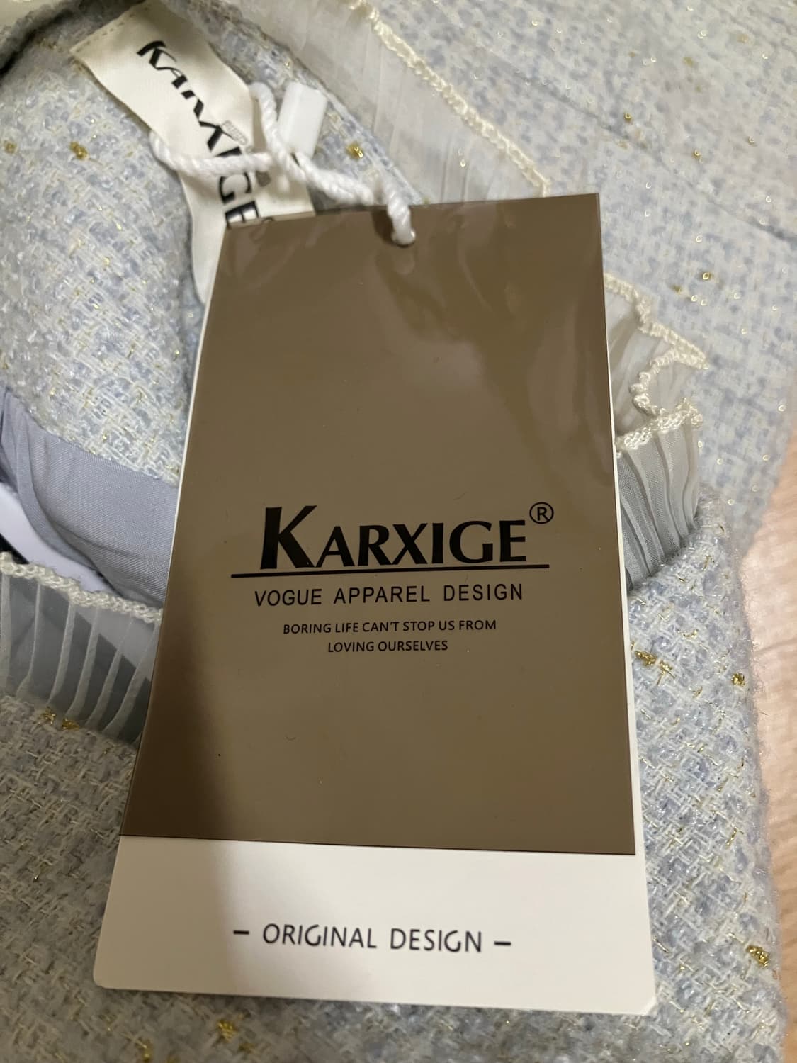 karxige 트위드 투피스 셋업(새상품) 상품이미지2