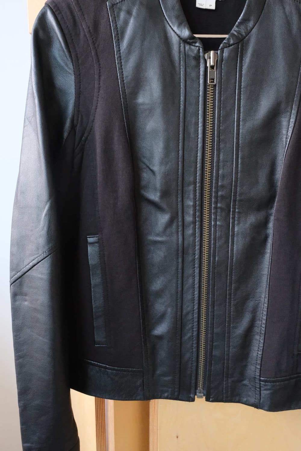 HELMUT LANG Panel Leather Blouson 상품이미지4