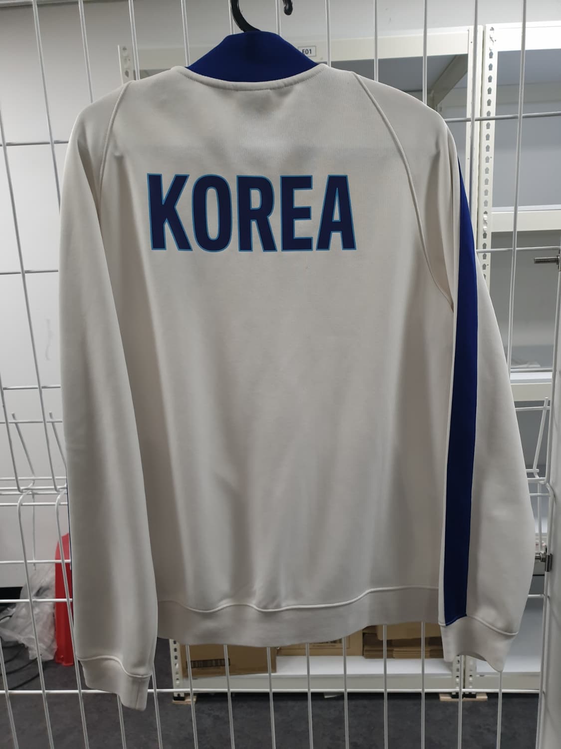 나이키 한국 국가대표 트랙탑 져지 흰파 105사이즈 판매합니다 상품이미지2