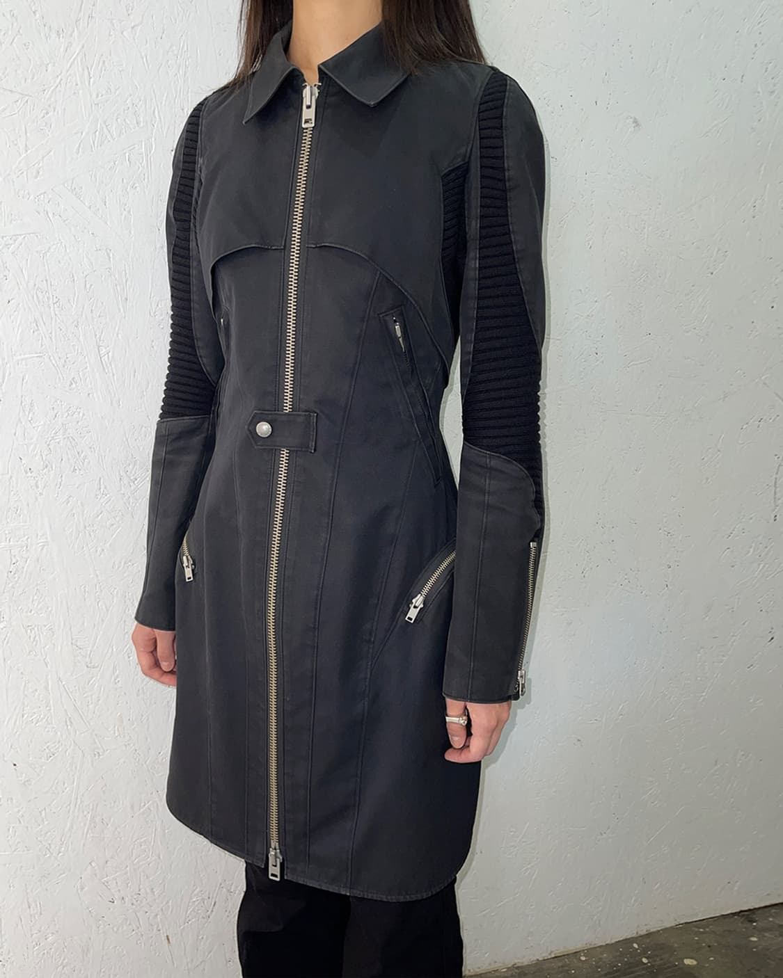 준야 와타나베 13AW 롱 모터 자켓 상품이미지1