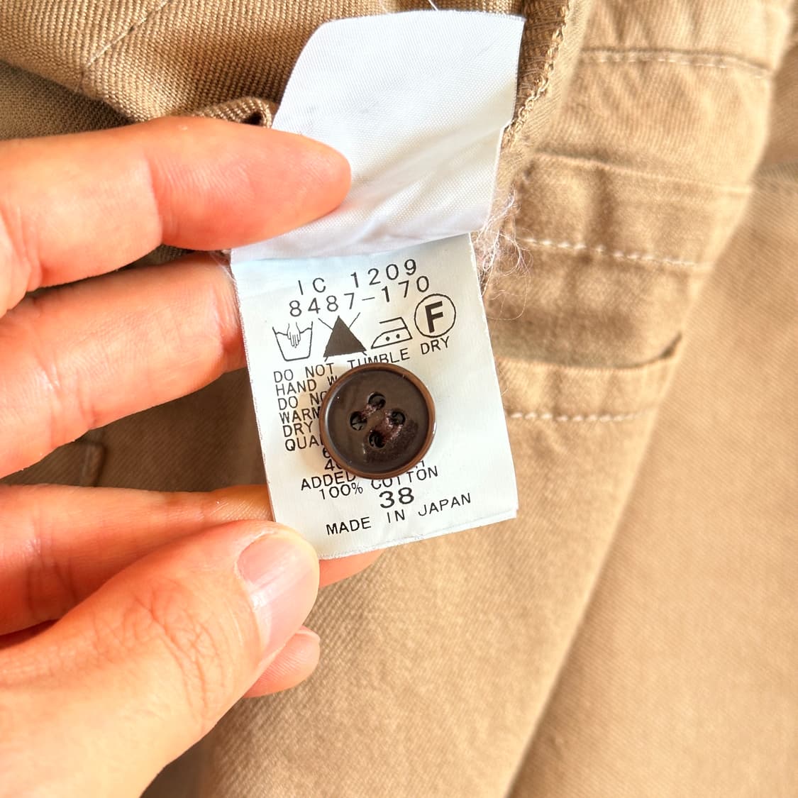 Pas De Calais cotton linen work pants 상품이미지8