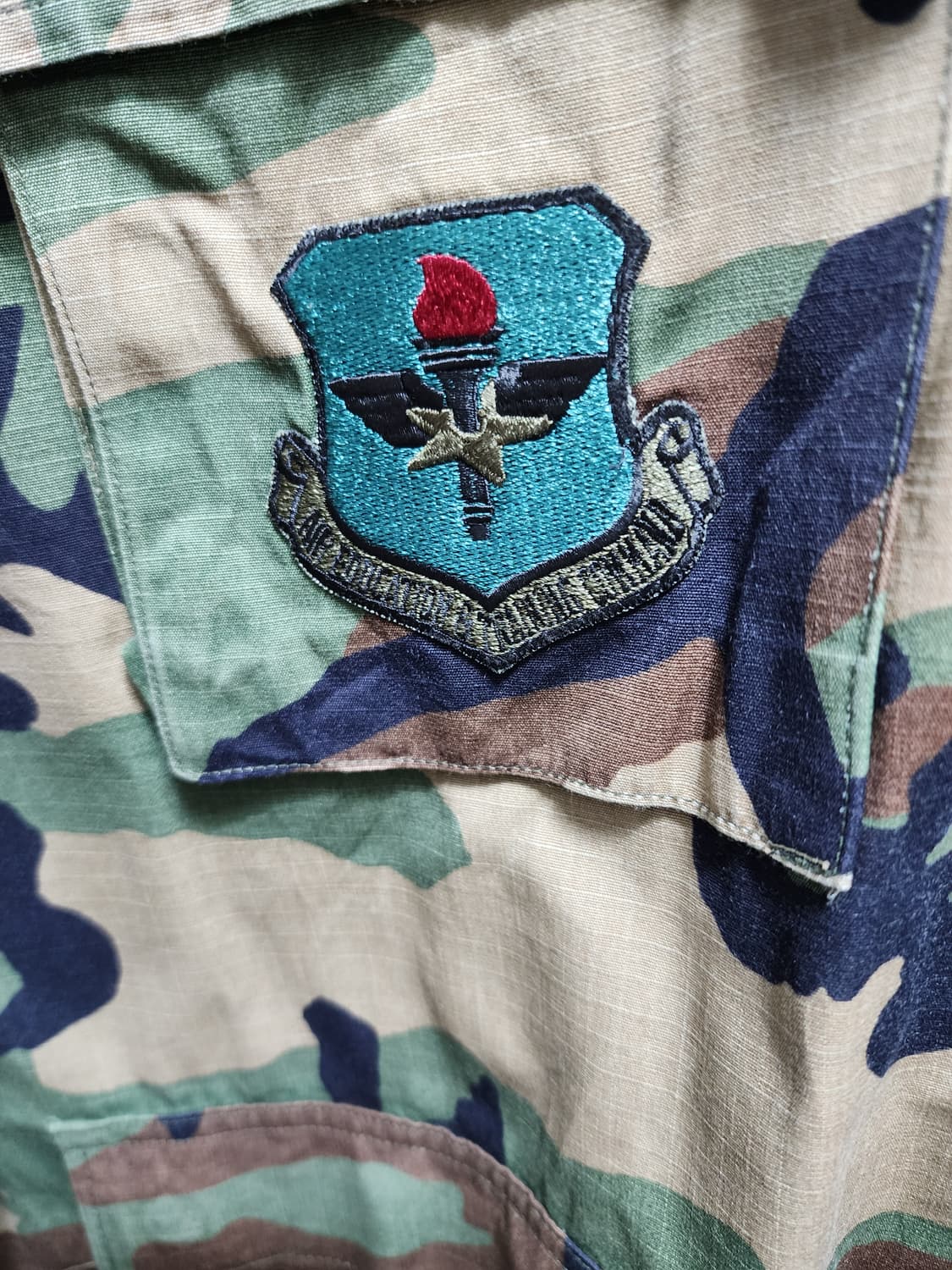 (빅사이즈) 미군 AIRFORCE 공군 우드랜드 전투복  상품이미지5
