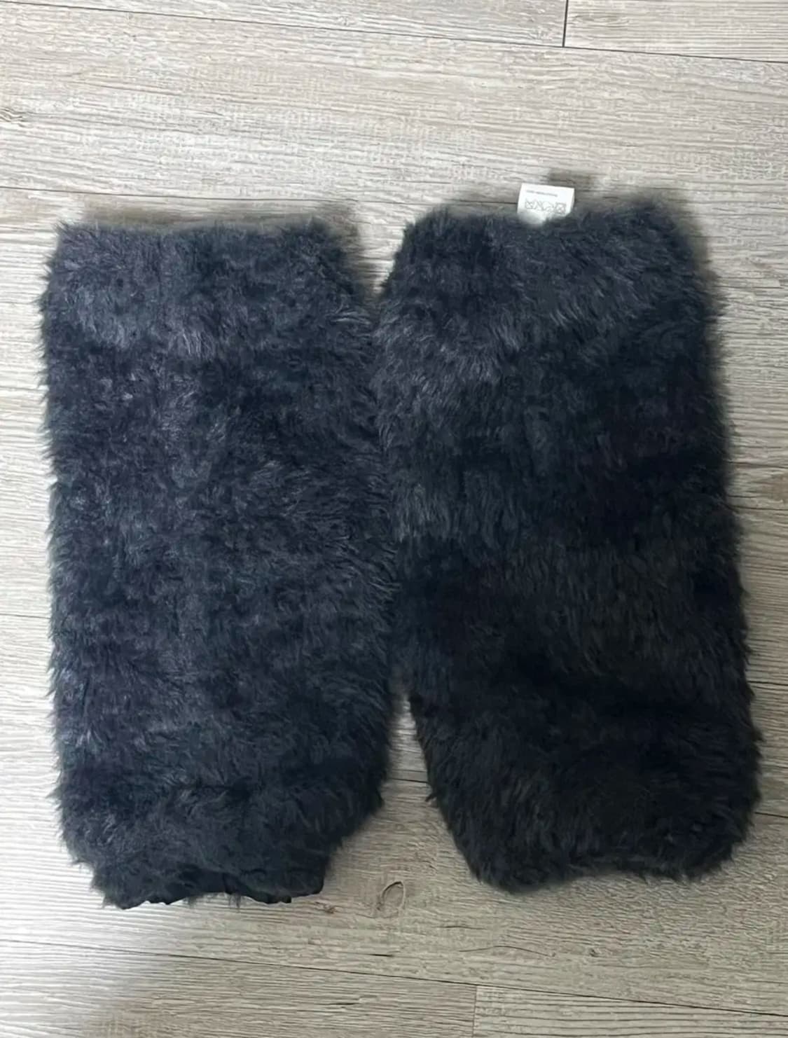 아모멘토 퍼 레그워머 차콜 상품이미지3