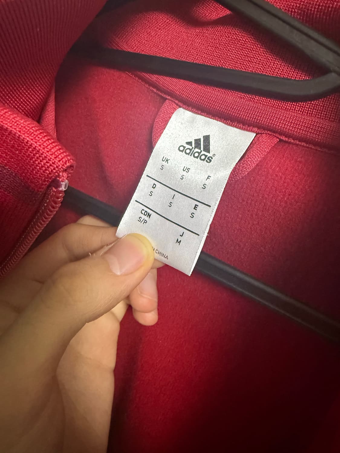 아디다스 대장급 스페인 버건디 금장 져지 상품이미지4