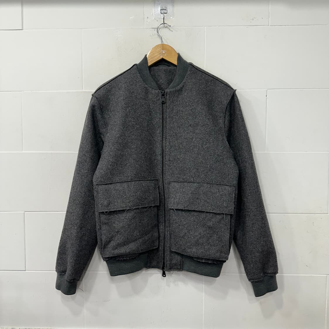 DKNY 울 집업 블루종 자켓 상품이미지1