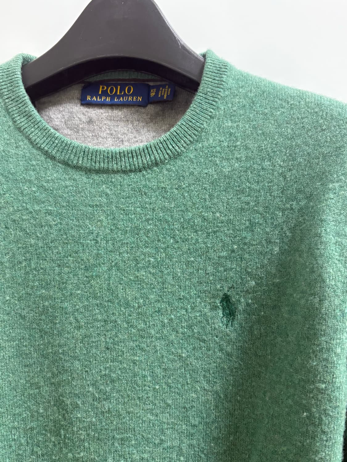 폴로랄프로렌 울 니트 xs 판매해요 상품이미지2