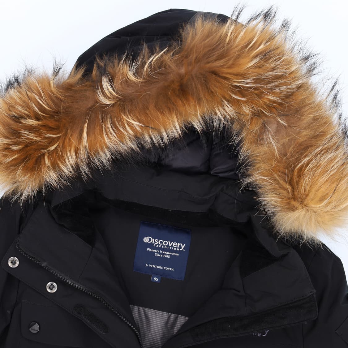 [95] 디스커버리 너구리털 구스다운 패딩점퍼 1204HR1 상품이미지4
