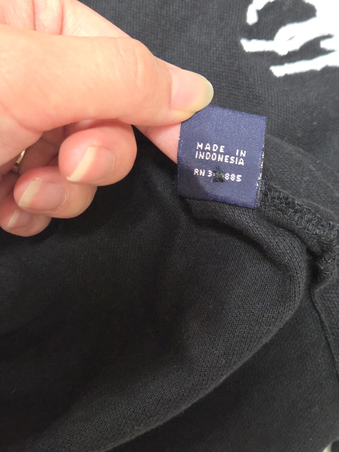 폴로 빅포니 블랙 카라반팔 M 김하온 빅포니 (단추텍) 상품이미지5