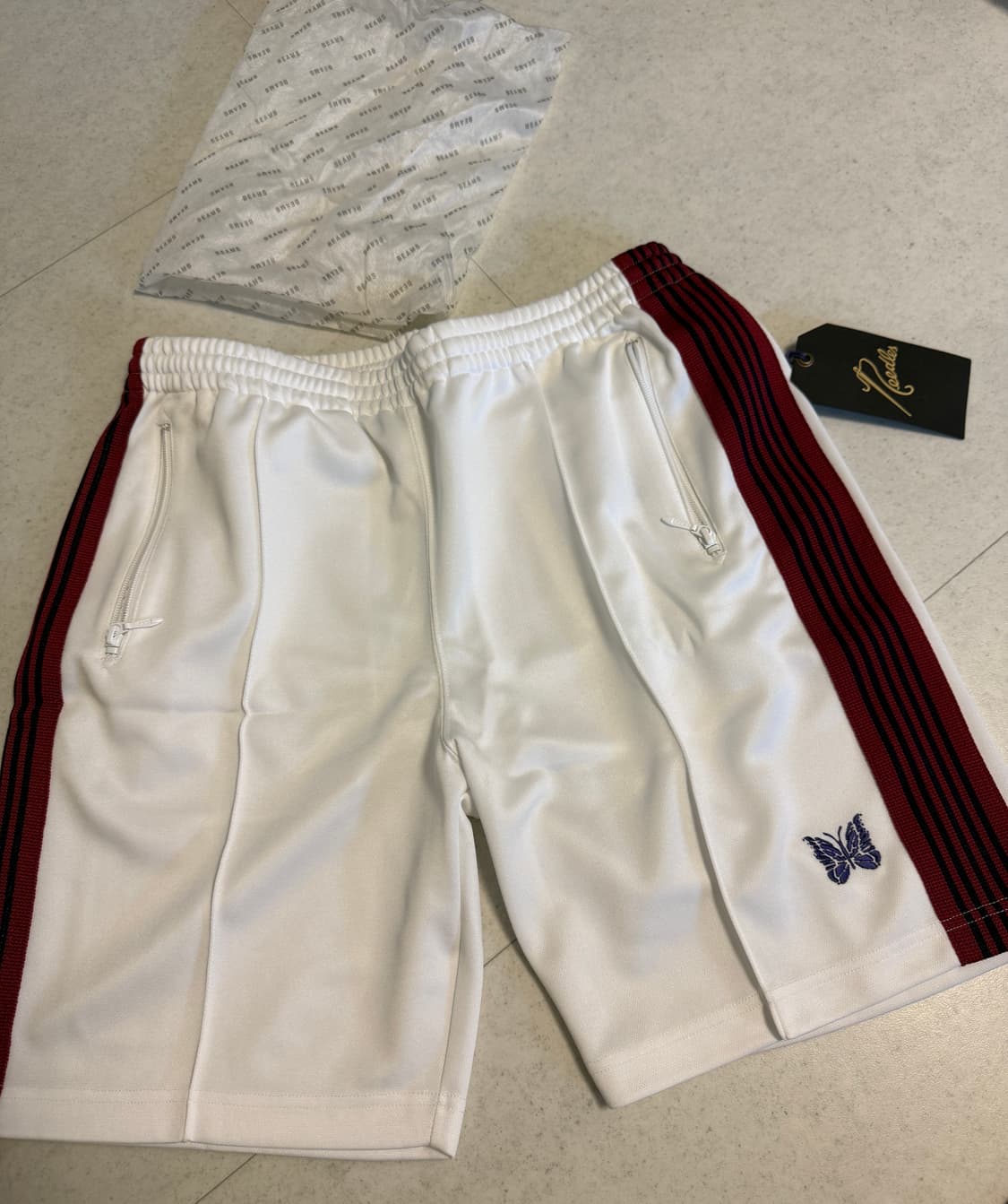 니들스 트랙 하프팬츠 새제품 L 상품이미지1