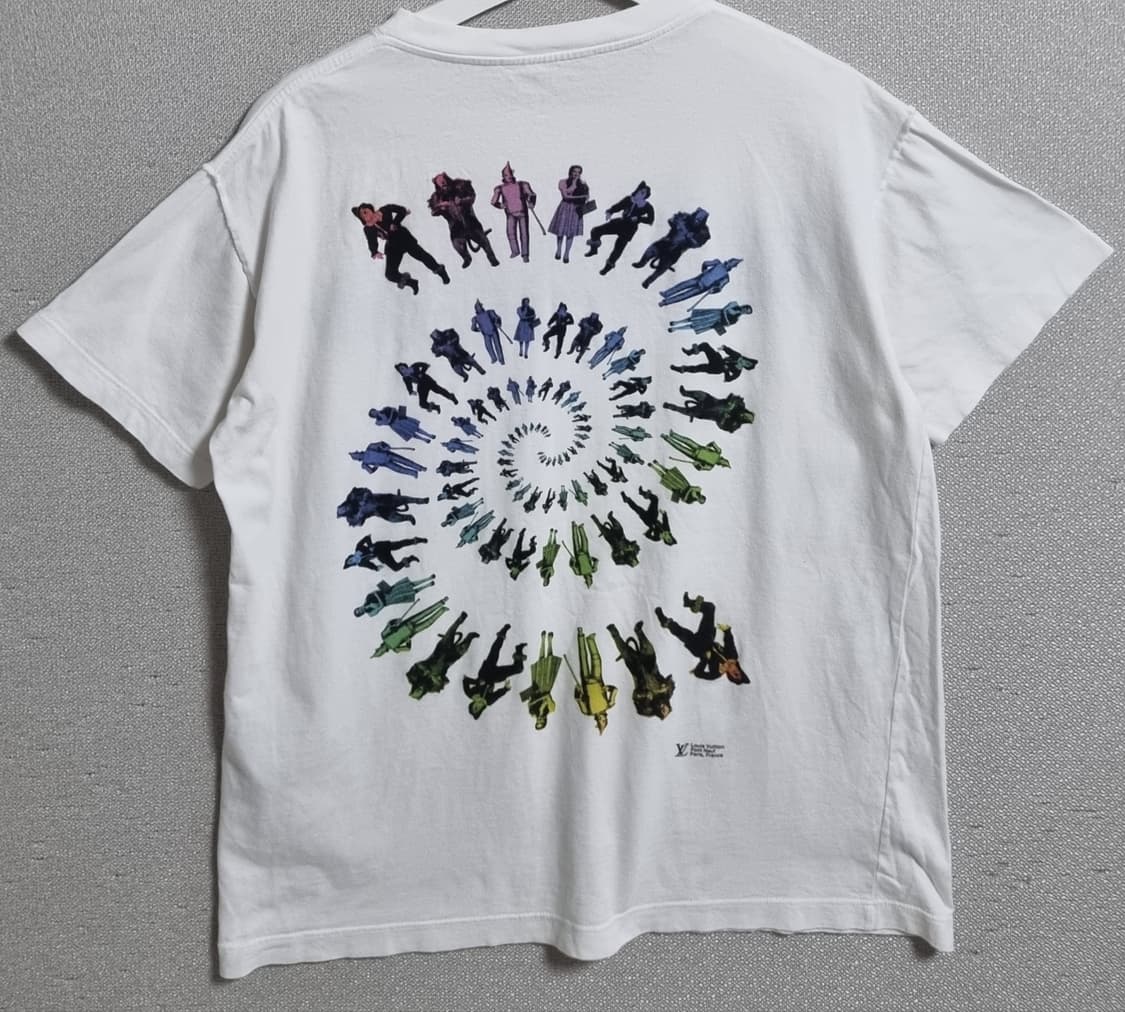 L ) 루이비통 버질 아블로 Wizard of Oz 그래픽 티셔츠 상품이미지2