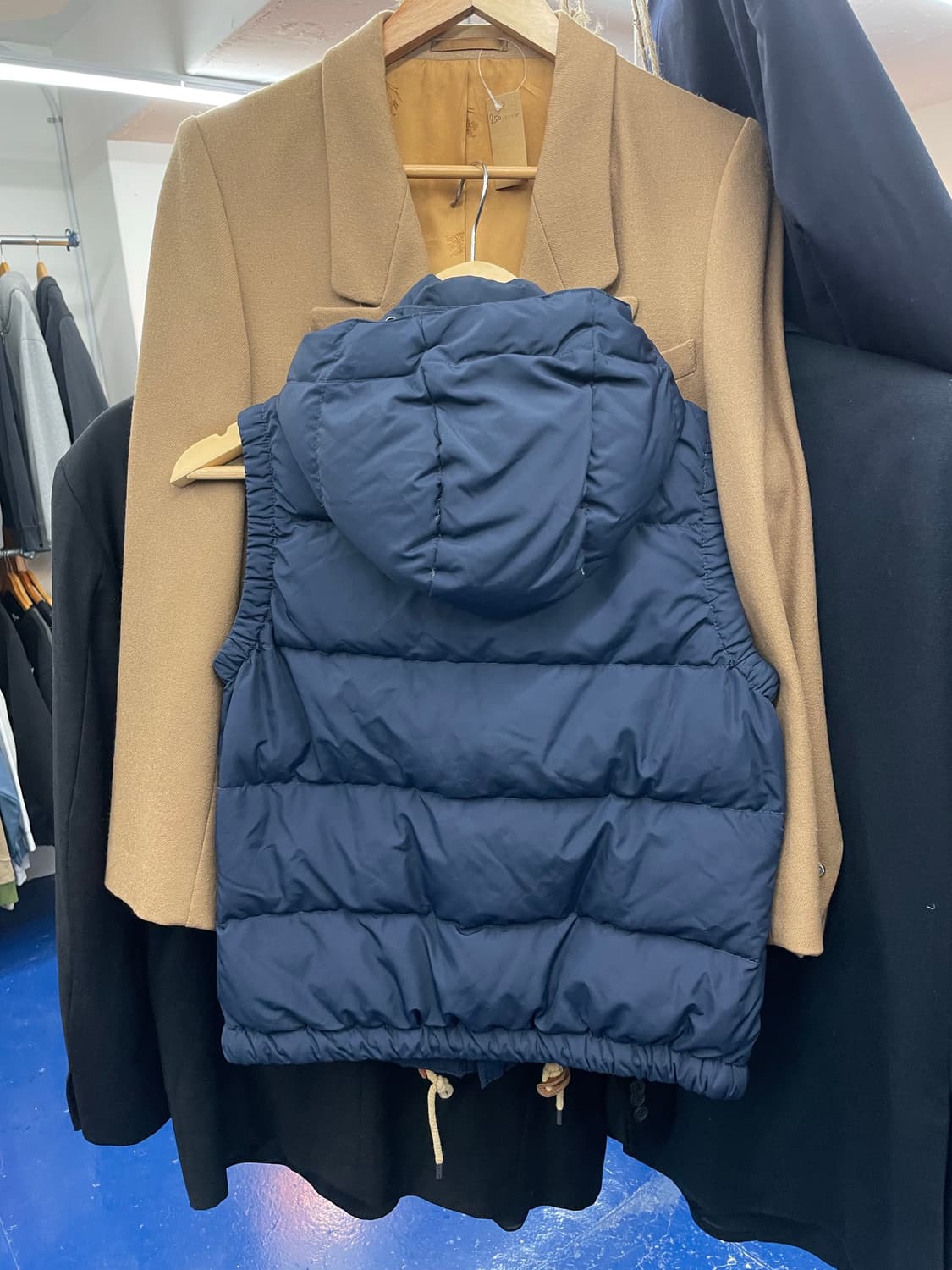 PRL 폴로 랄프로렌 후드 패딩 베스트 상품이미지5