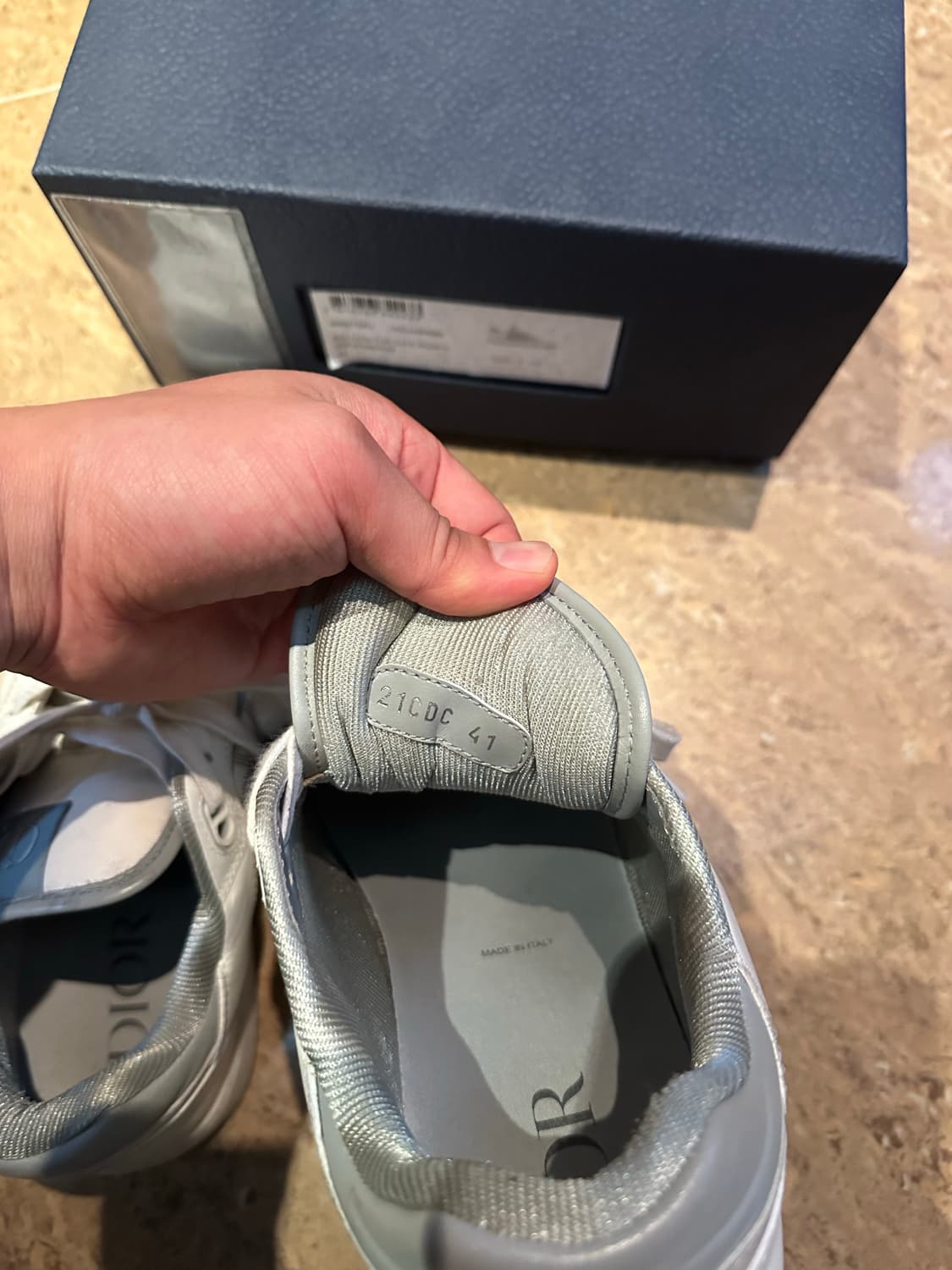 디올 b27 스니커즈 41사이즈(정품) 상품이미지8