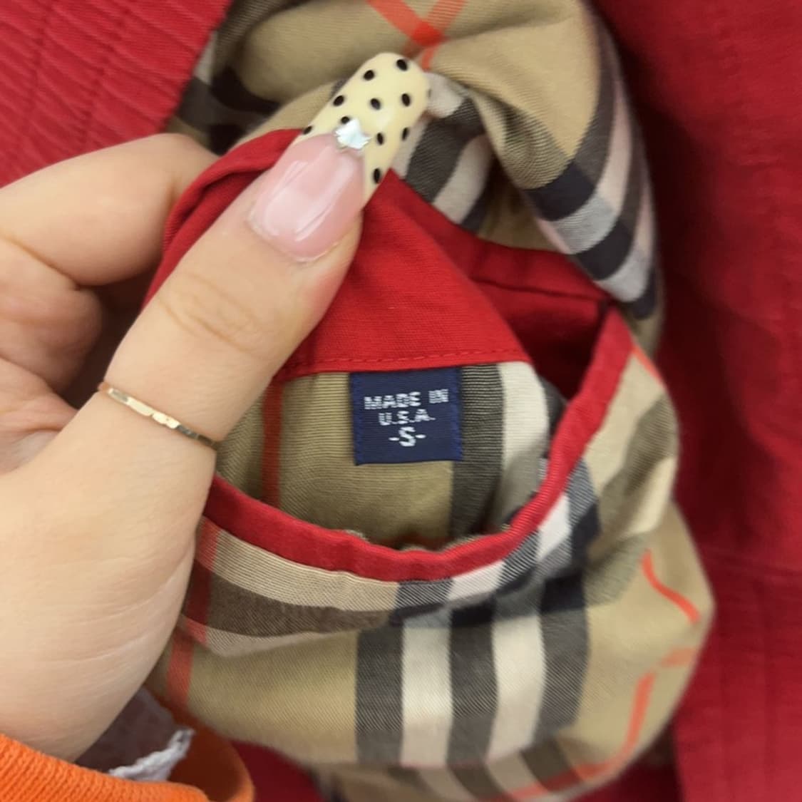 버버리 레트로 키치 월계수 자수패치 블루종 자켓 S C09666 상품이미지7