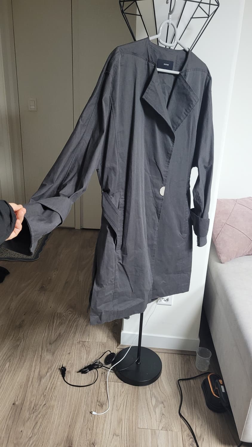 system 여성  오버핏  면 자켓-82사이즈 상품이미지2