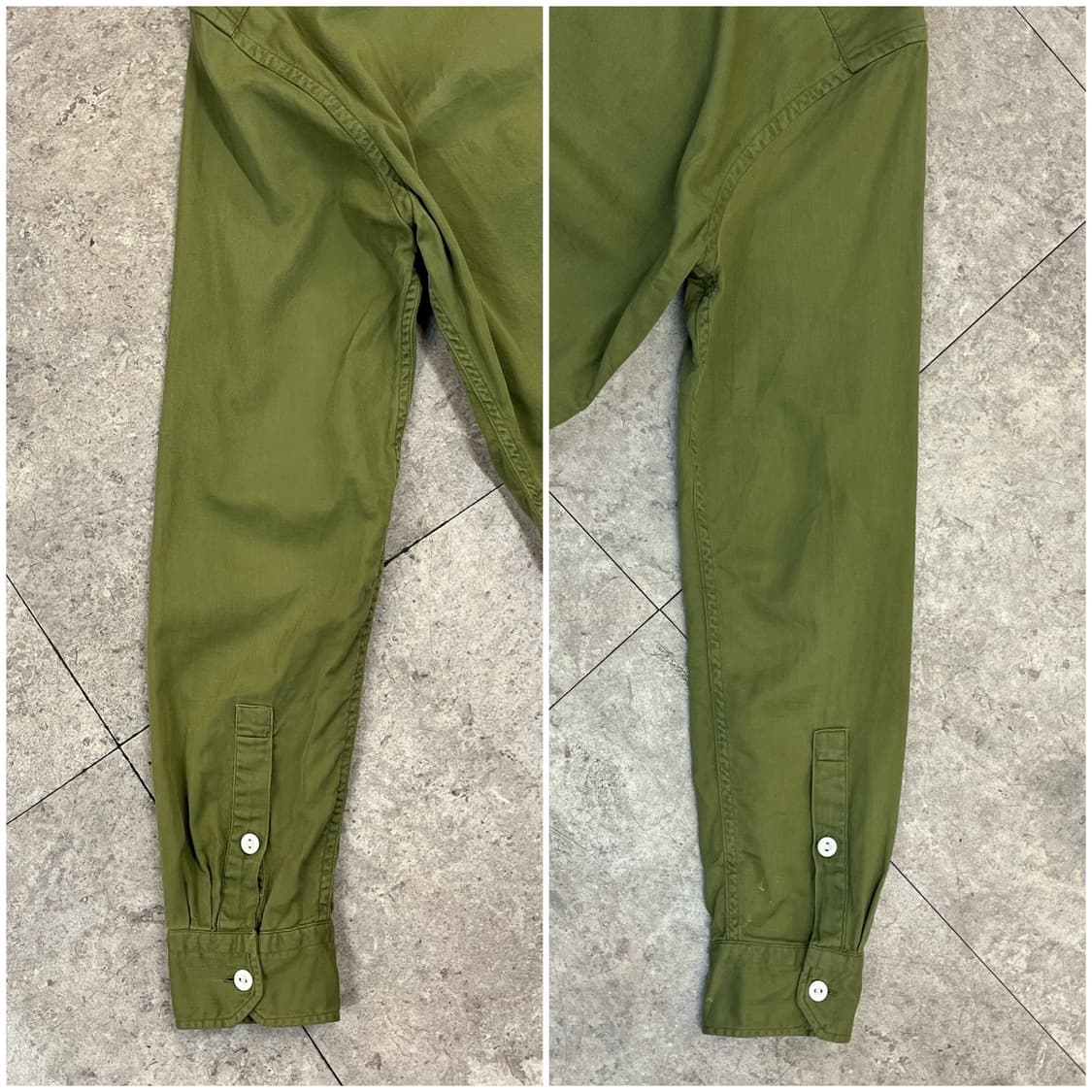 리바이스 포켓 셔츠 카키 M #csz3426 상품이미지9