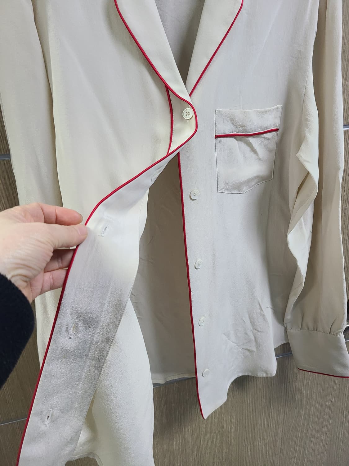 쟈딕앤볼테르 실크 블라우스 상품이미지3