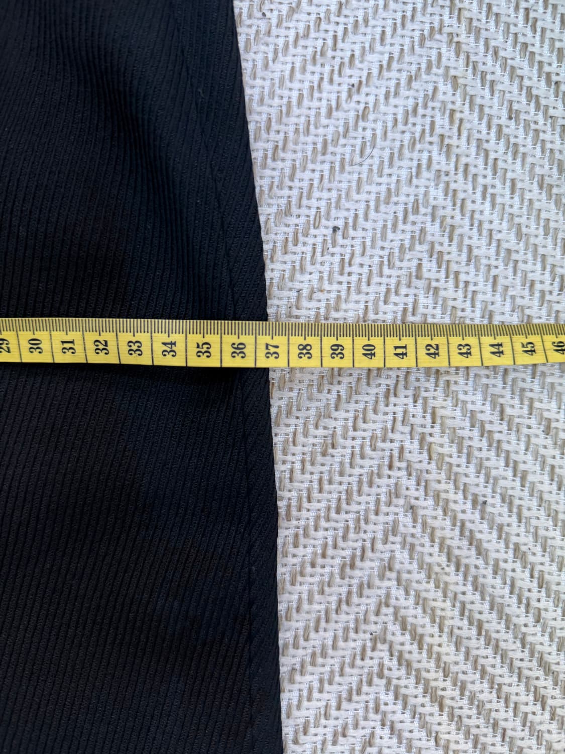 정품) 앤더슨벨 블랙 와이드 팬츠 50(32-34) 상품이미지10