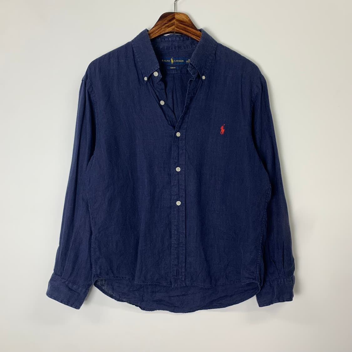 폴로 랄프로렌 신형 네이비 옥스포드 셔츠 상품이미지2