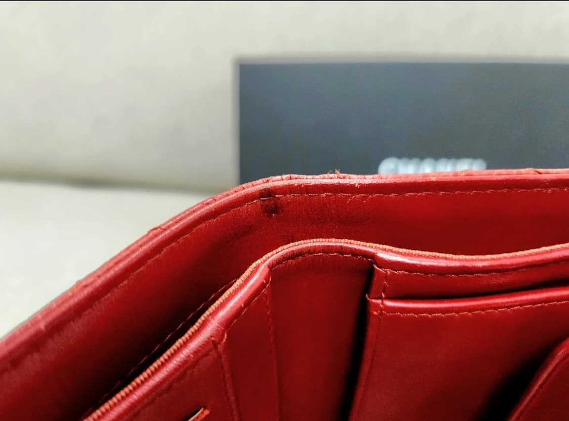 샤넬 캐비어 플랩 장지갑 상품이미지3