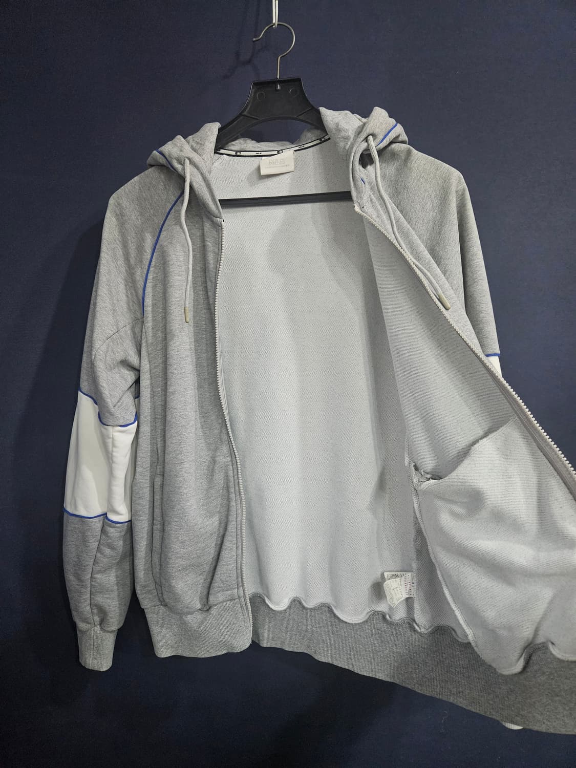 MLB 다저스 프린팅 그레이 남성 오버핏 95 후드집업  상품이미지8