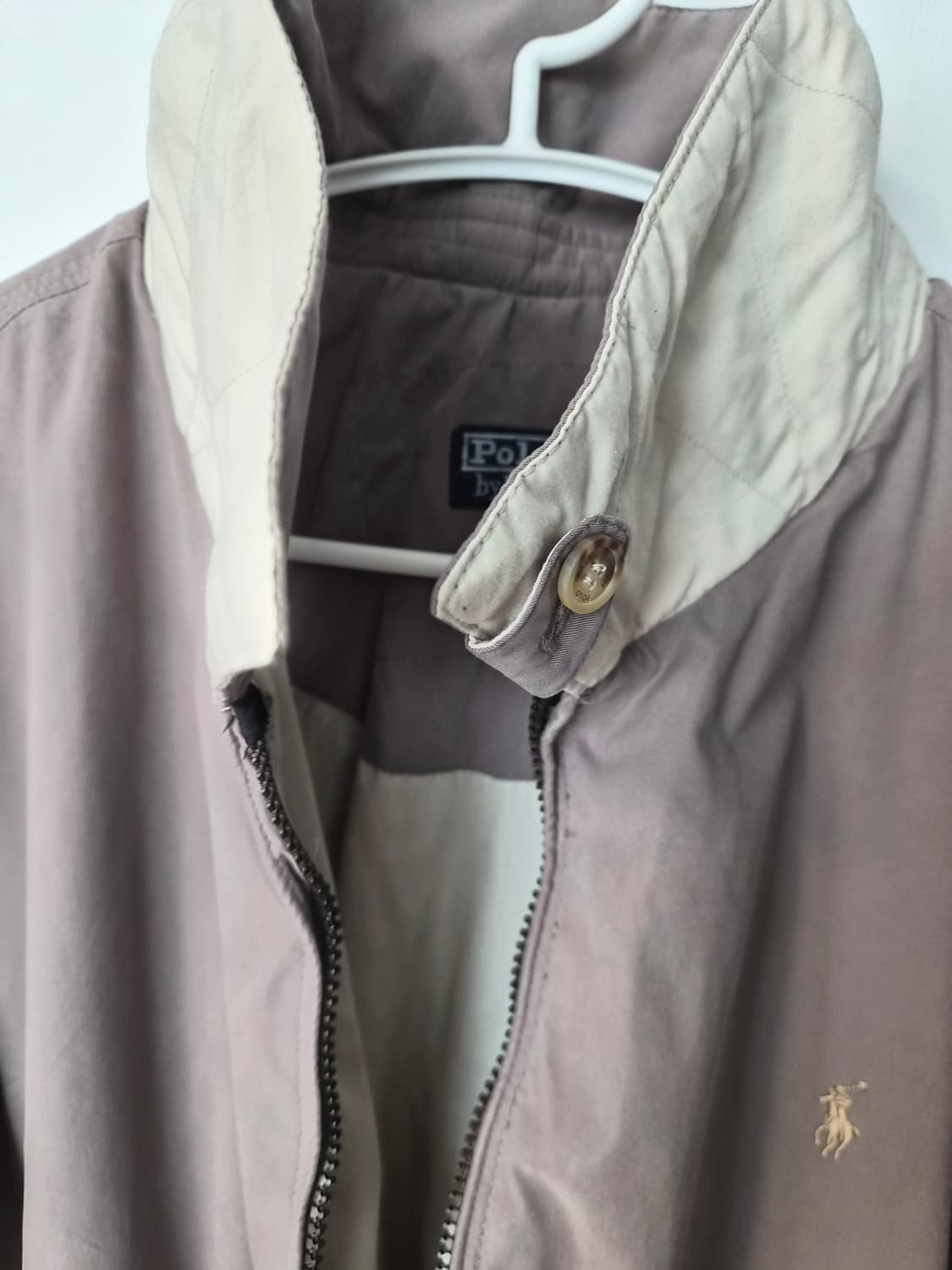 [정품] 폴로 랄프로렌 여성 크롭 블루종 자켓 (베이지/카키 브라운) 상품이미지4