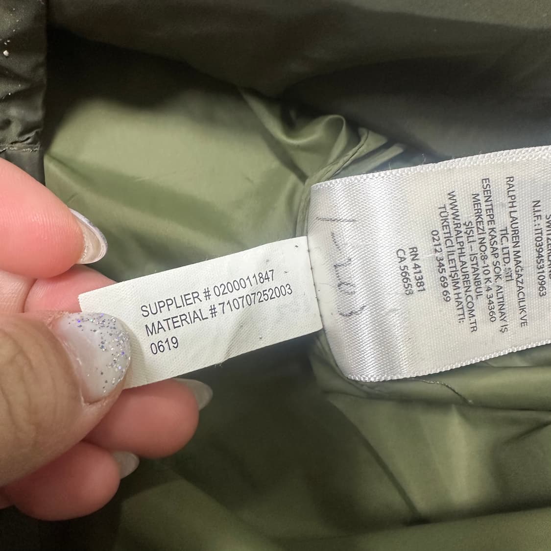 ✨ (바배) 폴로 랄프로렌 카키 바람막이 자켓  상품이미지4