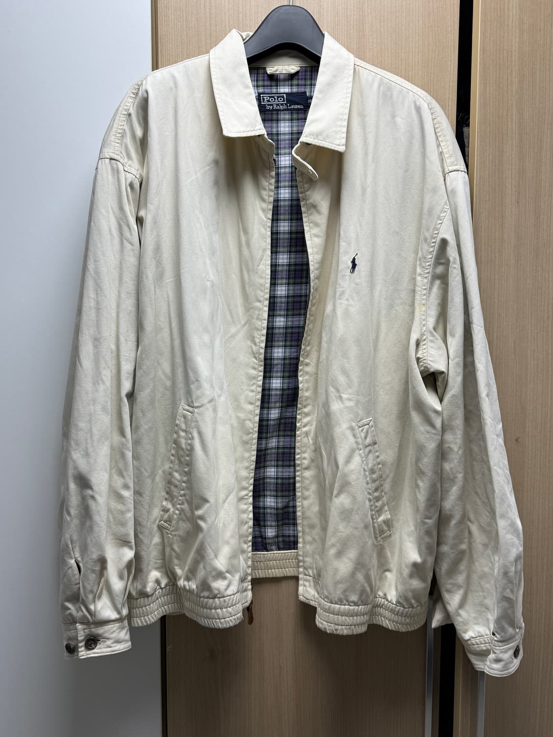 빈티지 폴로 스윙탑 블루종 점퍼 상품이미지1