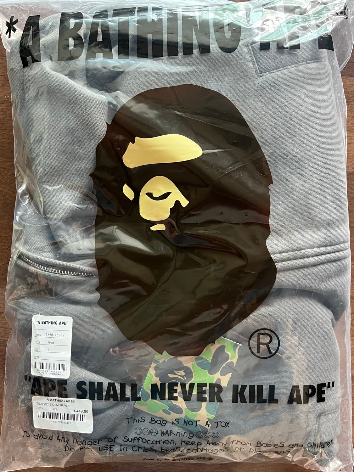 BAPE Hand Drawn Face Relaxed Fit Shark 상품이미지2
