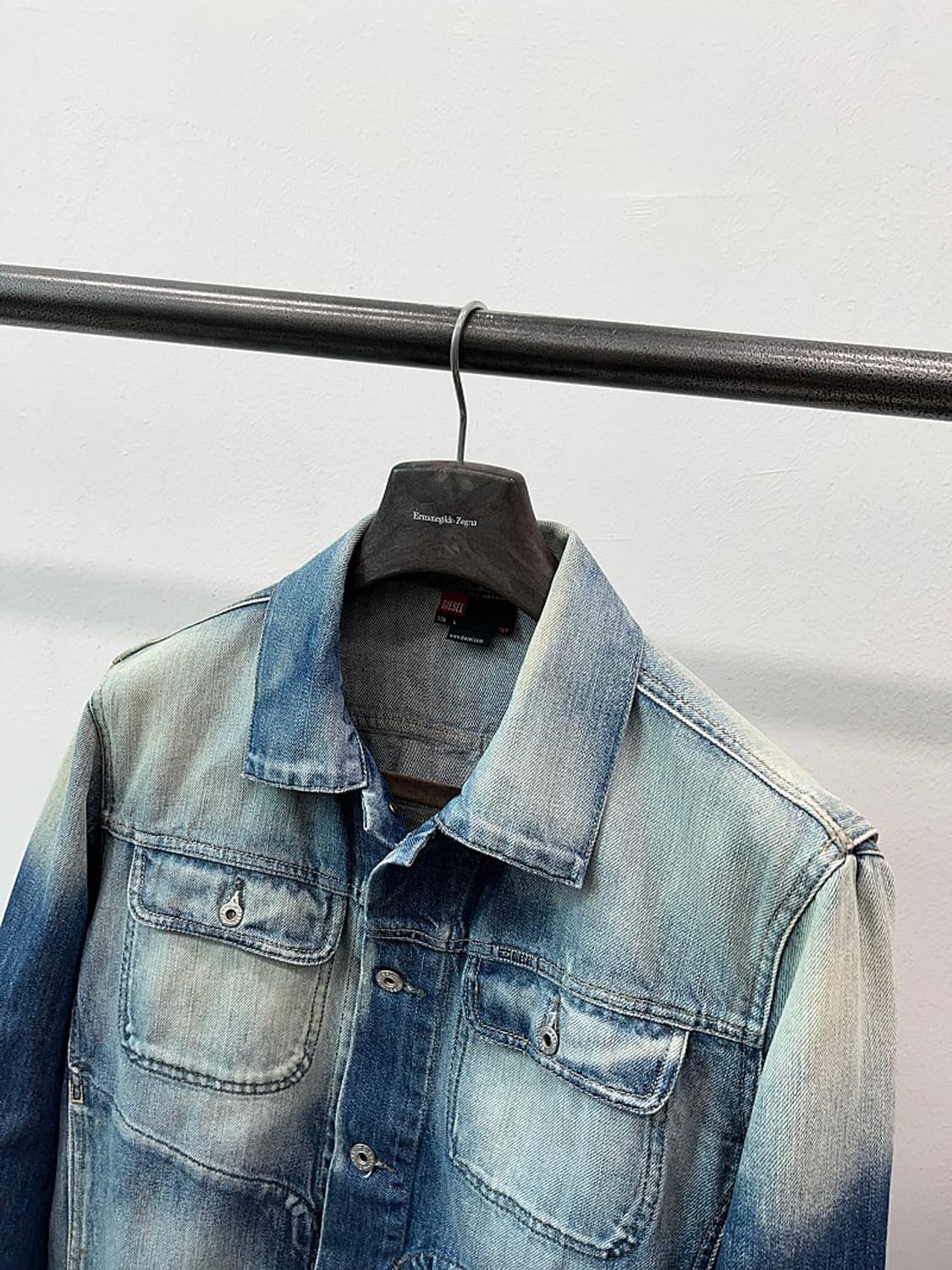 100) 디젤 00s 워싱 데님자켓  상품이미지3