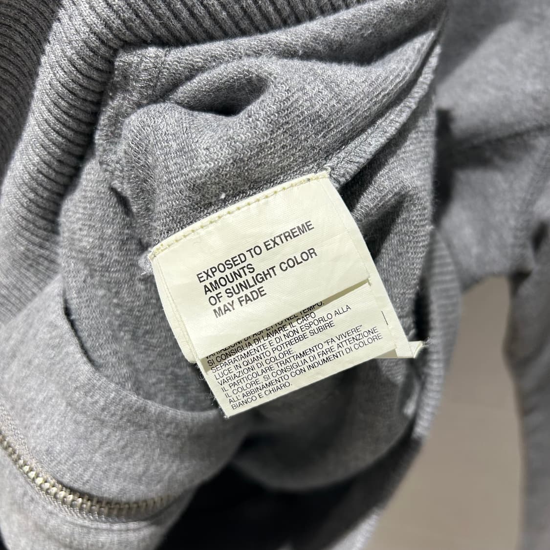 DIESEL Mohican Man Zip-up Hoodie 상품이미지10