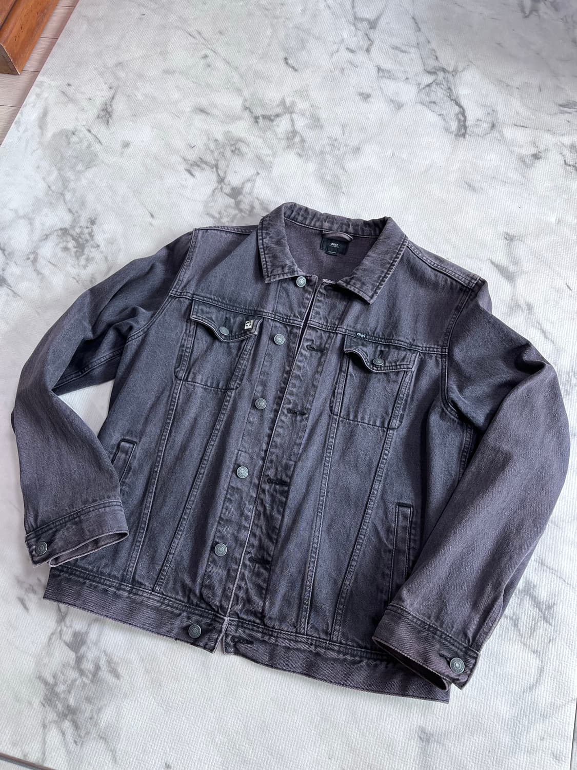 오베이 데님 자켓 L사이즈 상품이미지2