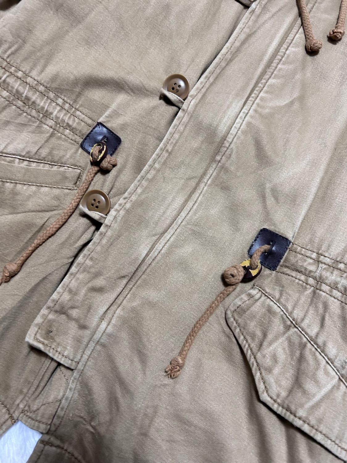 string detailed padded parka 상품이미지3