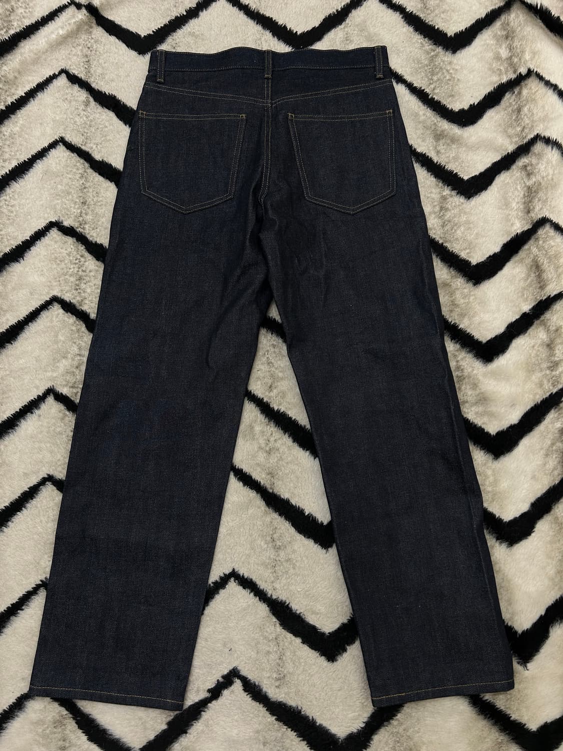 [29]유니클로U 레귤러핏 셀비지 데님팬츠/생지 상품이미지3