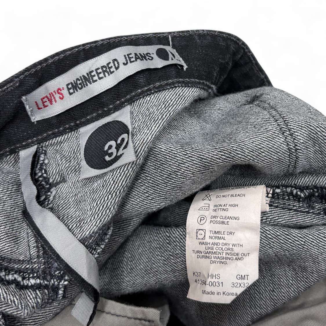 00's 리바이스 엔지니어드 진 블랙 상품이미지6