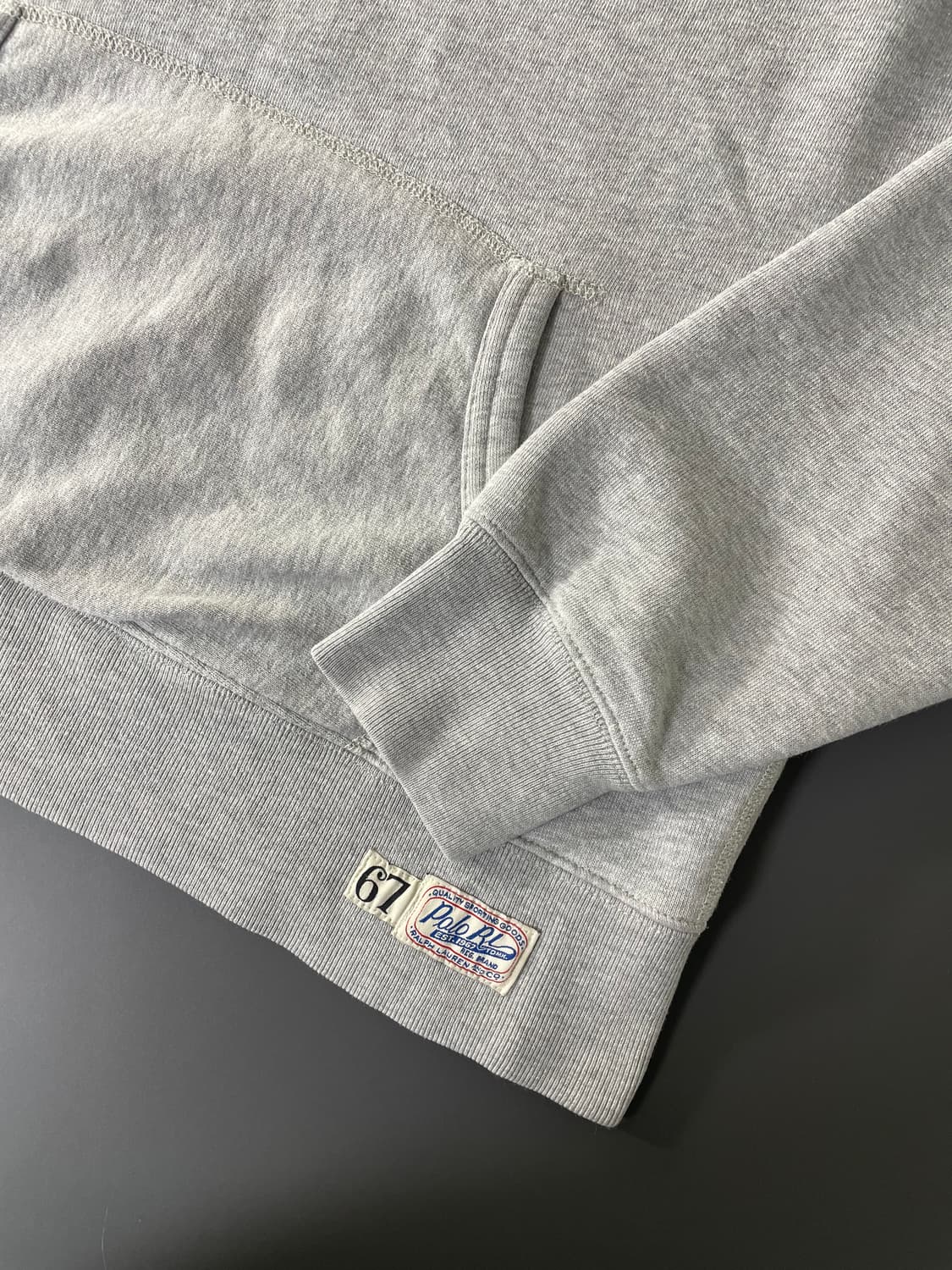 [M] 폴로 랄프로렌 코튼 자수로고 후드 티 상품이미지5