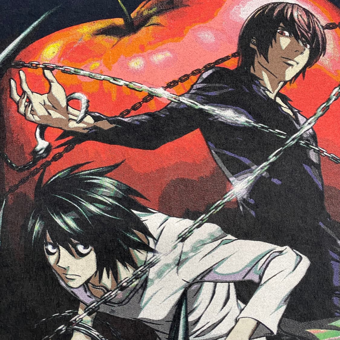 데스노트 10s 빈티지 애니메이션 티셔츠 상품이미지5