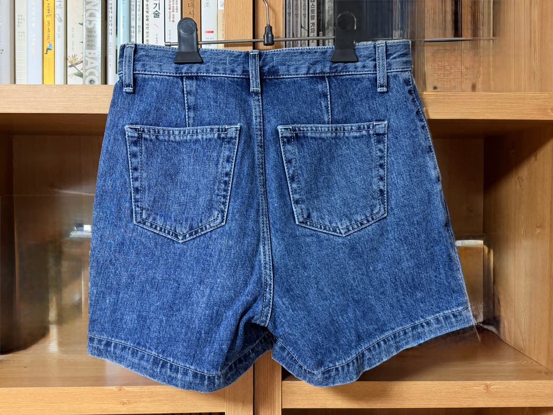 타낫 턱 데님 쇼츠 tuck denim shorts small 상품이미지3