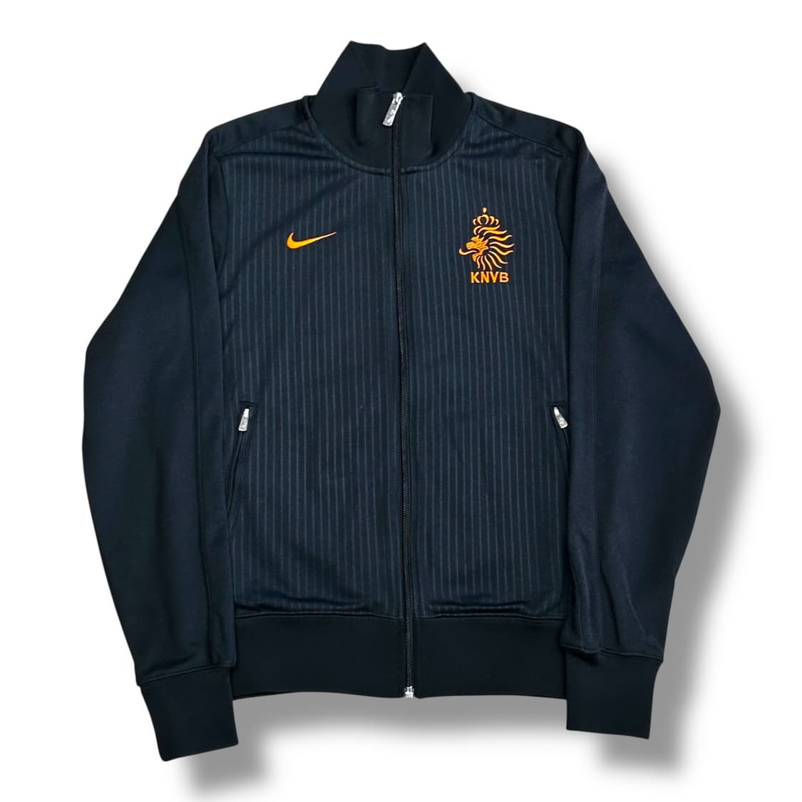 Nike 네덜란드 축구 블랙 트랙탑 상품이미지1