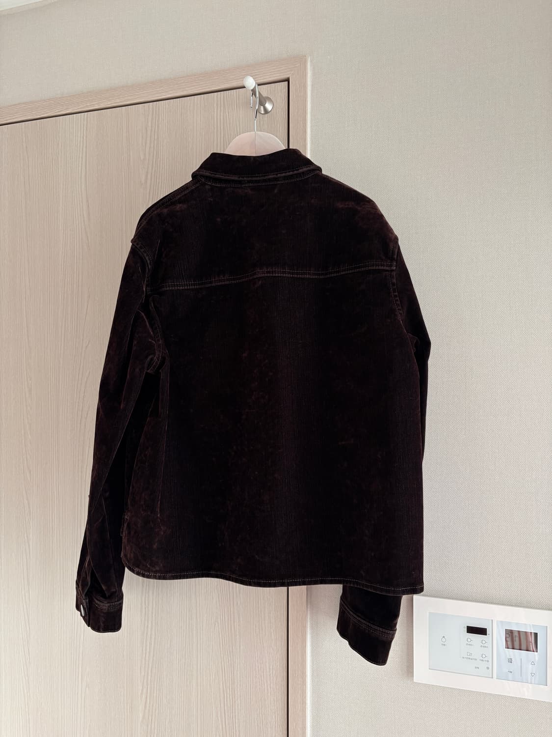 마시모두띠 벨벳 셋업 판매합니다 상품이미지5