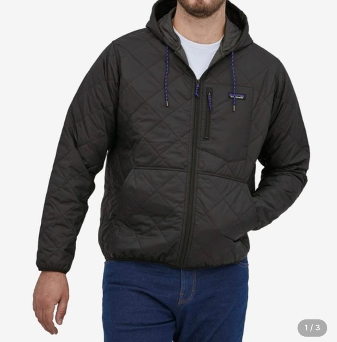 파타고니아 다이아몬드 퀼팅 후드점퍼 상품이미지1