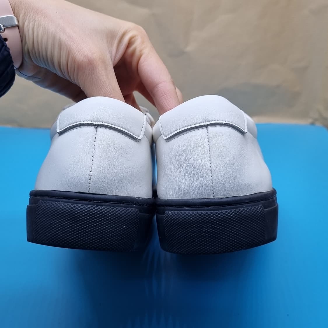 식스핏 가죽 남성스니커즈265 상품이미지4