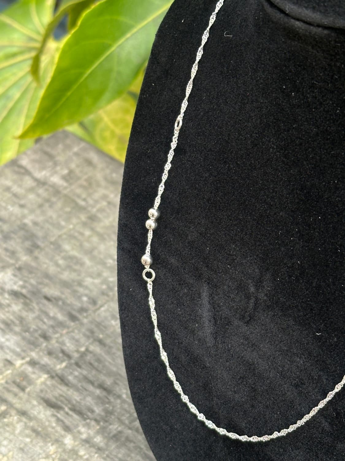 Musta Trio Flow 925Silver Necklace 상품이미지4