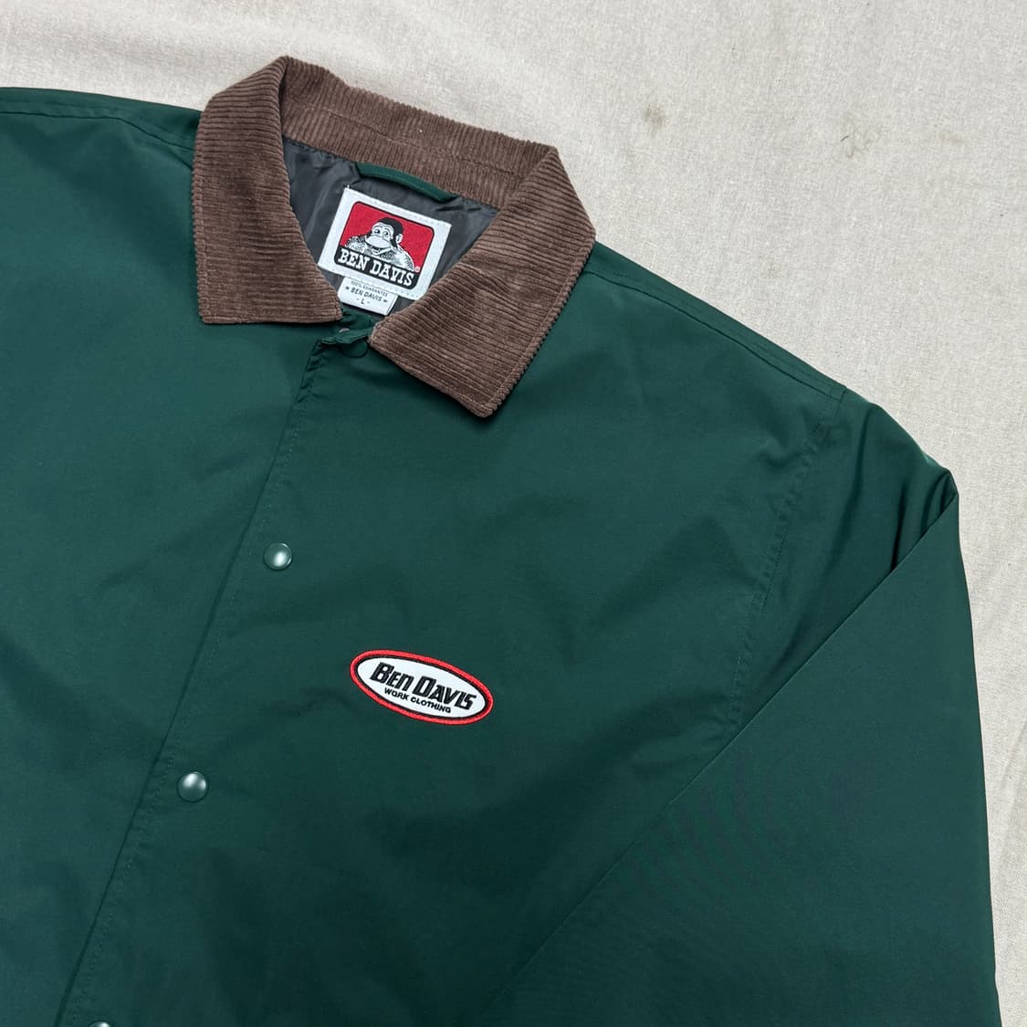 벤데이비스 플레임 그린 나일론 자켓 L 상품이미지2