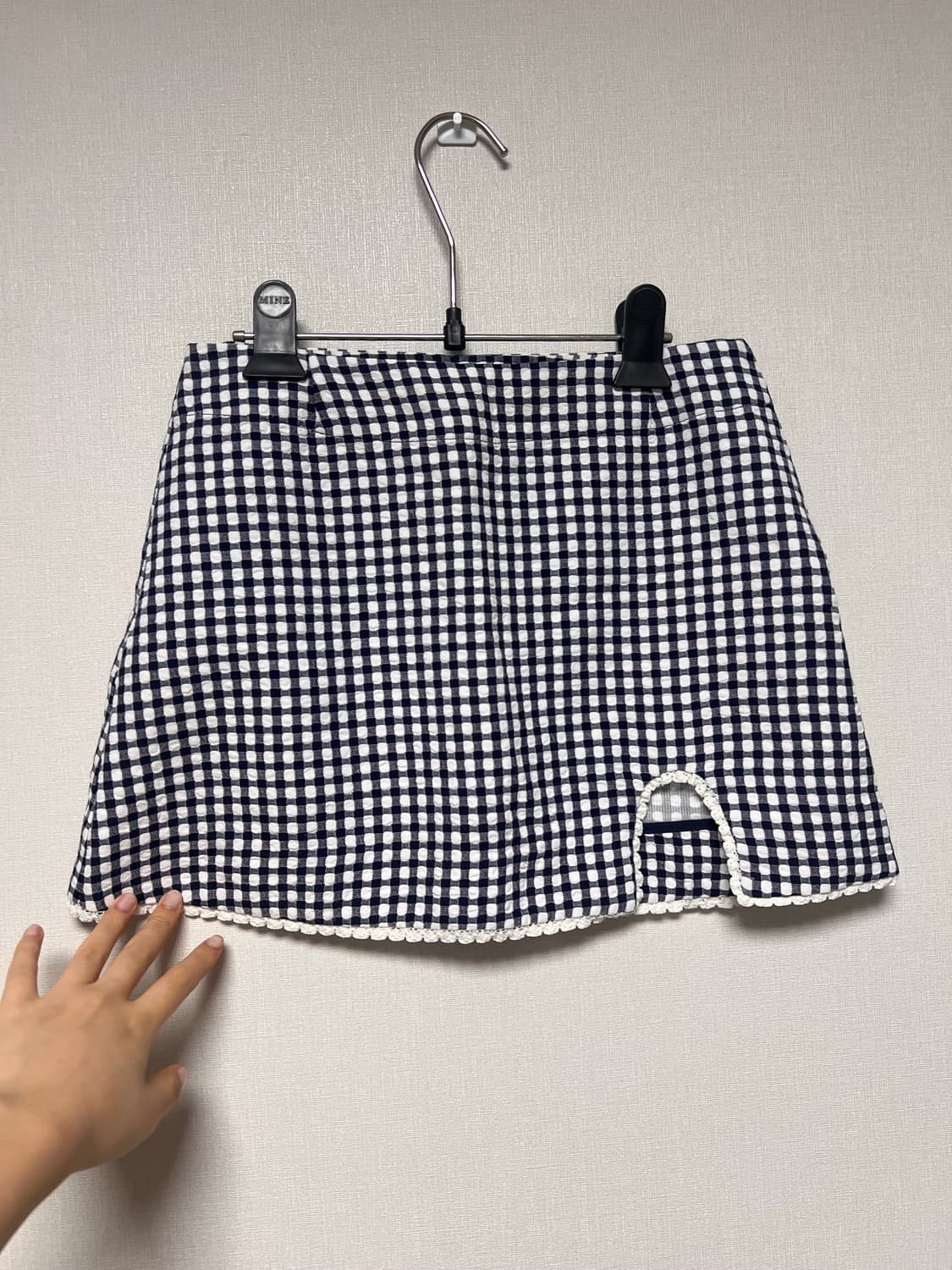 Glowny navy french skirt 새상품 상품이미지1