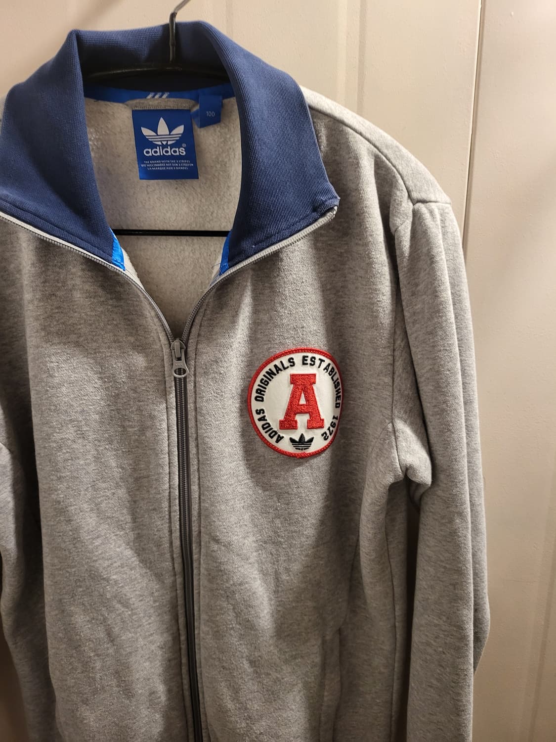 아디다스 기모 져지 100사이즈 상품이미지2