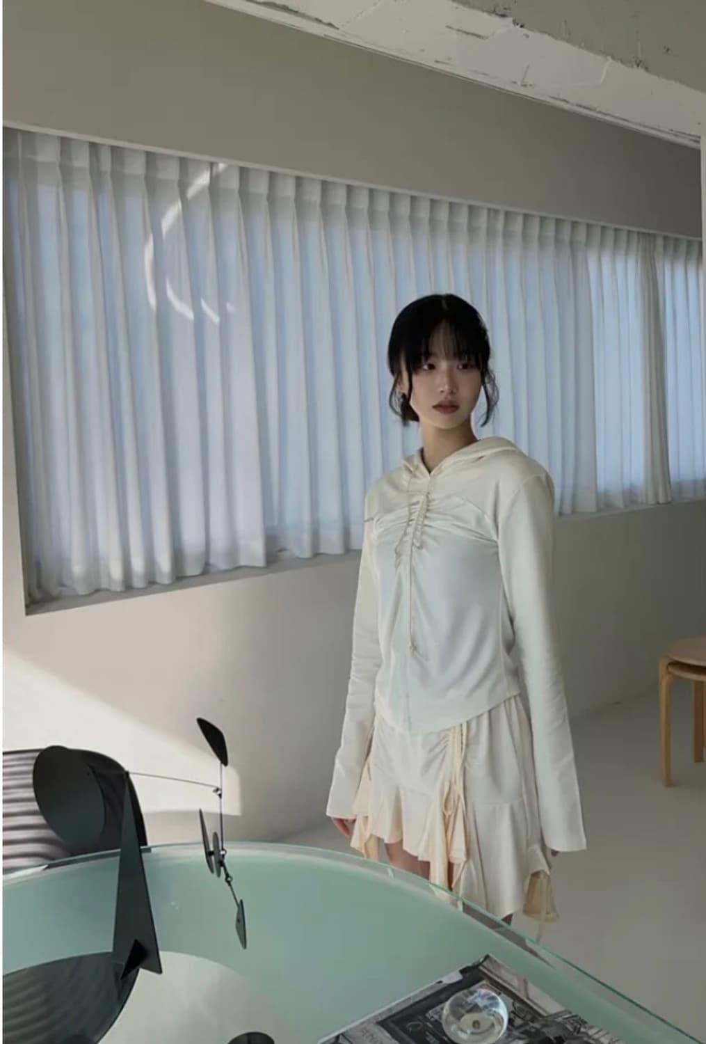 옵텐소 fairy shirring hood t 상품이미지3