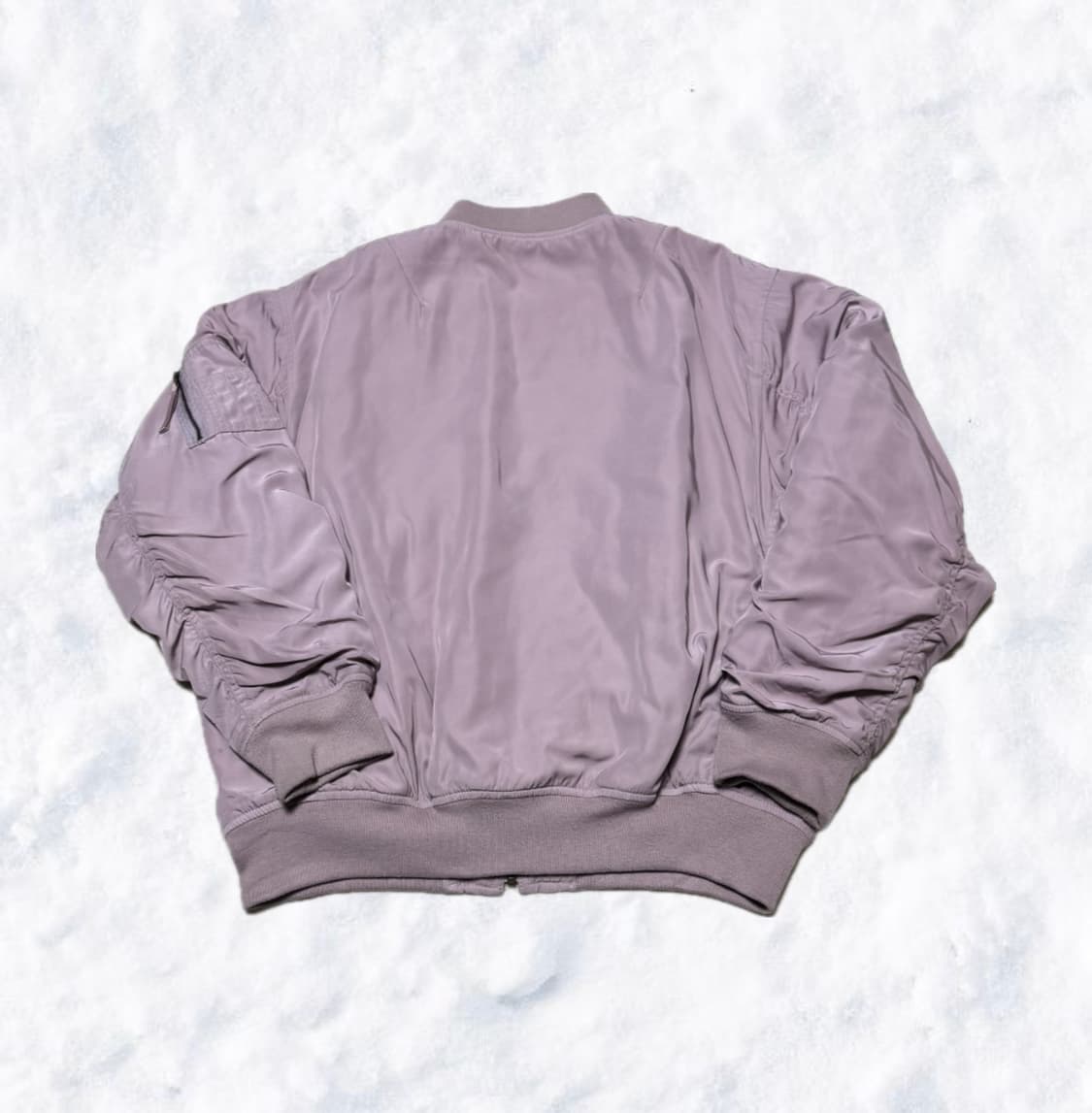 Japanese vintage COLZA 라벤더 핑크 항공점퍼  상품이미지2