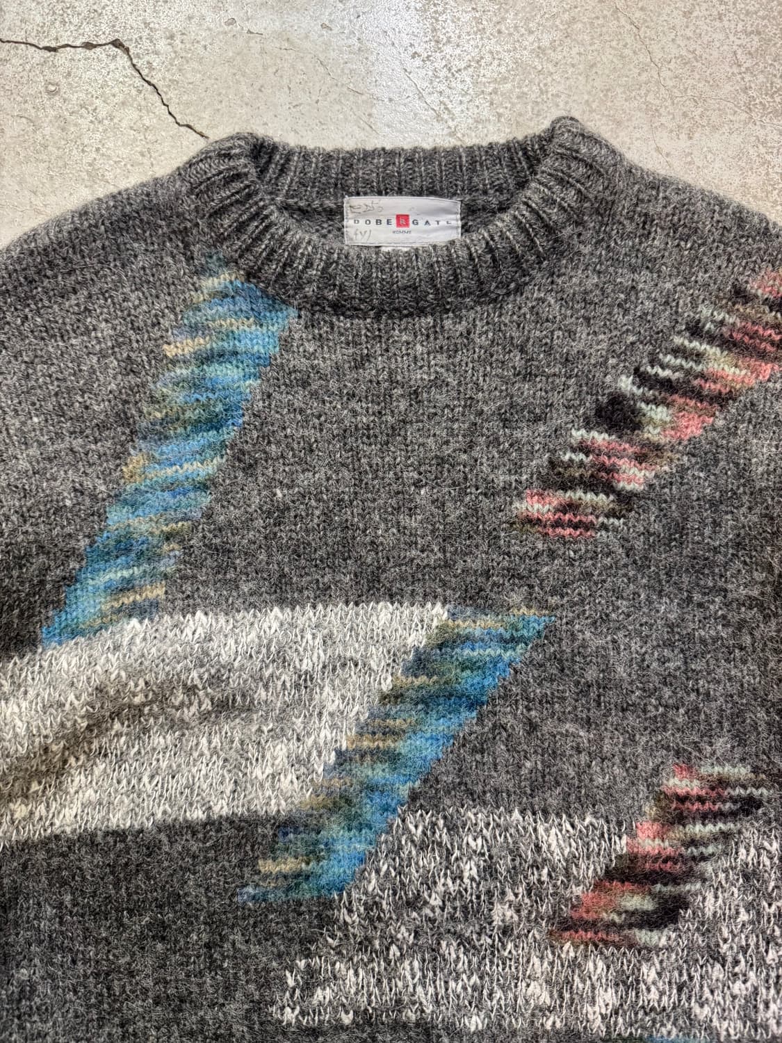 빈티지 울 니트 상품이미지2